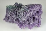 Purple and Green Botryoidal Grape Agate - Indonesia #199645-1